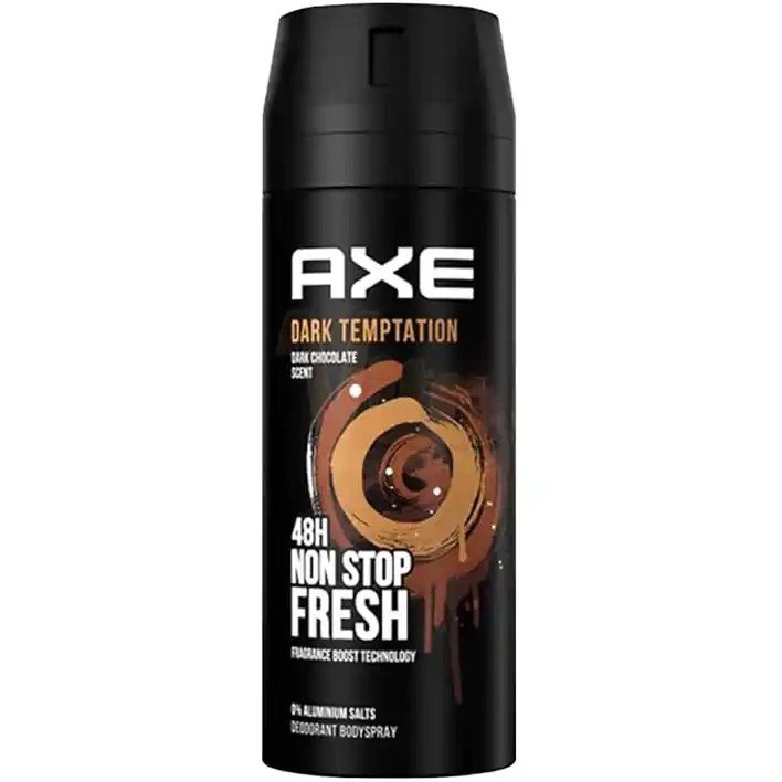 اسپری بدن AXE مدل Dark Temptation حجم ۱۵۰ میل مردانه ۴۸ ساعته