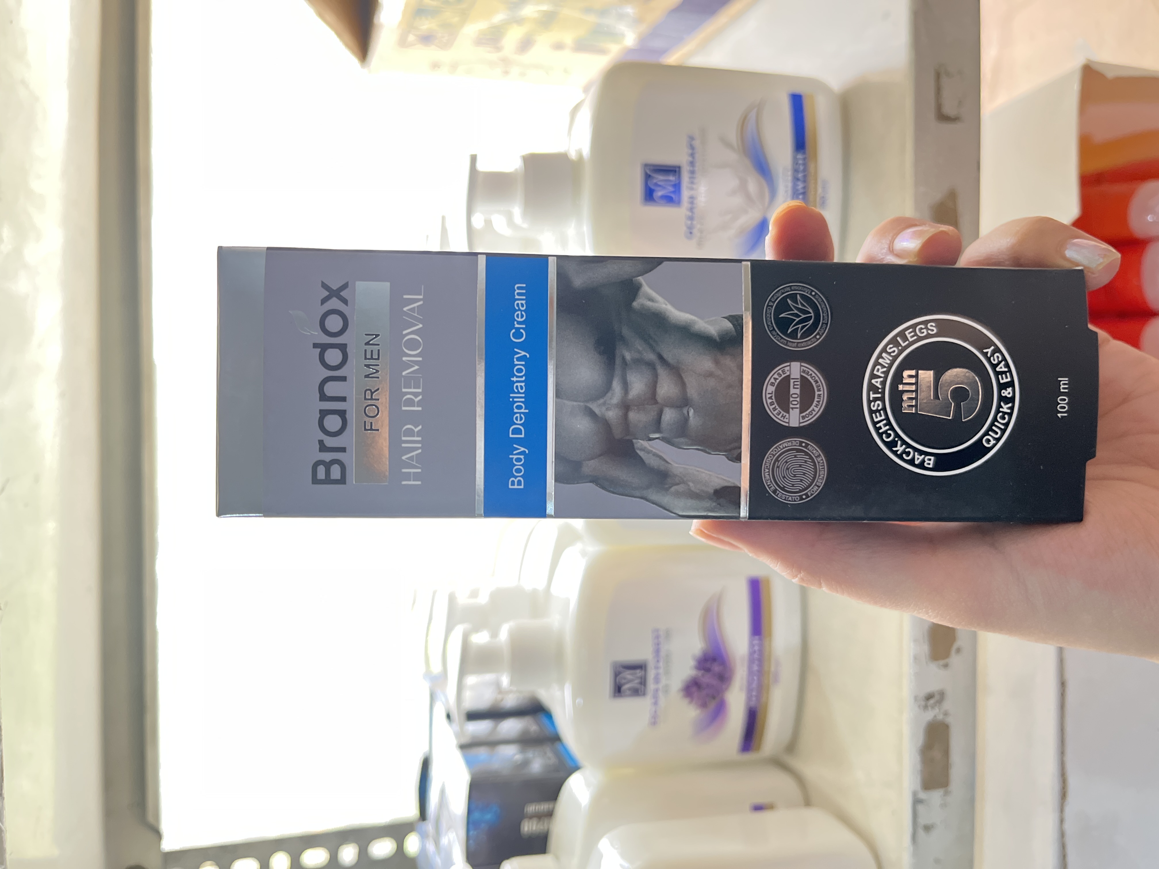 کرم موبر بدن مخصوص پوست‌های معمولی ویژه آقایان