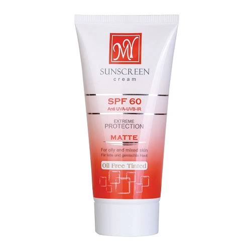 ضدآفتاب SPF 60 مای فاقد چربی رنگی