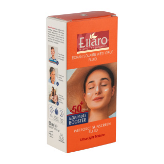 فلوئید ضد آفتاب الارو SPF 50 بی رنگ حجم 50 میلی لیتر
