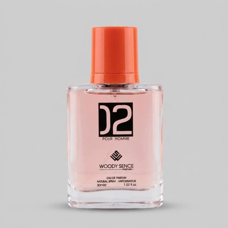 عطر جیبی مردانه وودی سنس مدل Molecule 020 حجم 30 میلیلیتر با رایحه شرقی و تند، گروه بویایی میوه، مرکبات، گیاهان معطر و اقیانوس، مناسب برای تمامی فصول