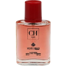 عطر جیبی مردانه مدل Ch Noir حجم 30 میلی لیتر وودی سنس